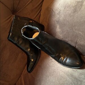 Women’s Black Ankle Boots - Classic Slip-On Style